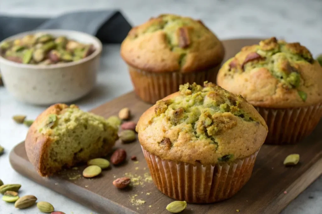 Pistachio Muffins