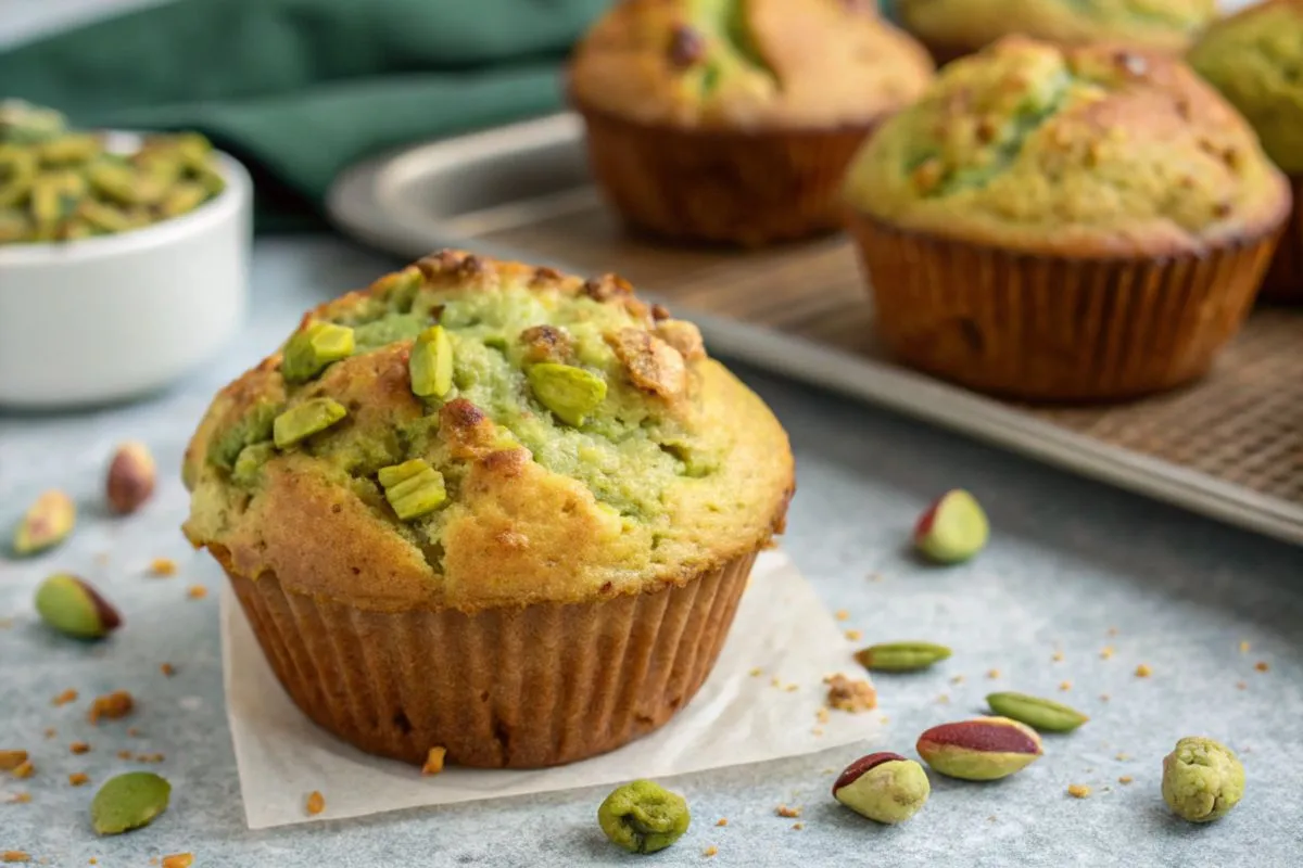 Pistachio Muffins